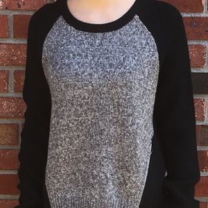 Black and Gray Sweater